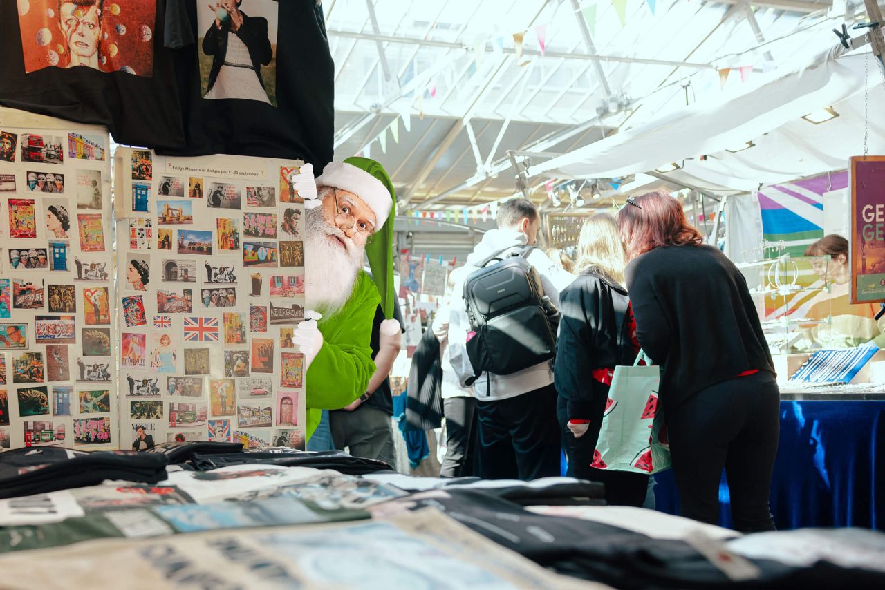 Green Santa at Greenwich Market