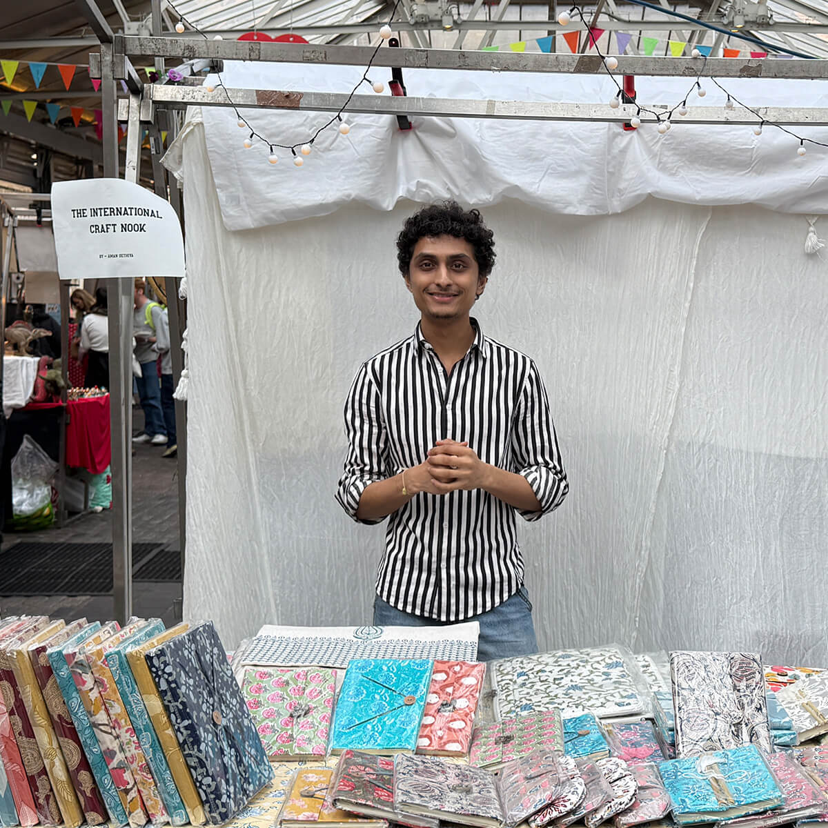 The International Craft Book at the Greenwich Market Young Entrepreneur competition 2025